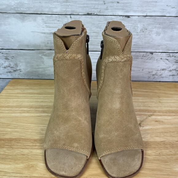 Lucky Brand Lurelie Wedge Ankle Boots Size 8.5 - Picture 3 of 5